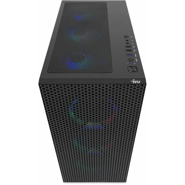 ПК IRU Tactio 520B6GP (Ryzen 5 7600 3.7Ghz / 32Gb DDR5 / SSD1Tb / NVIDIA GeForce RTX 5060 8Gb / Windows 11 Pro / black) 