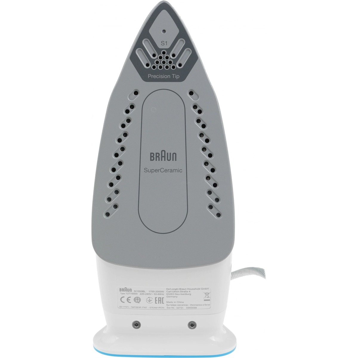 Утюг Braun SI1050BL (Цвет: Blue)
