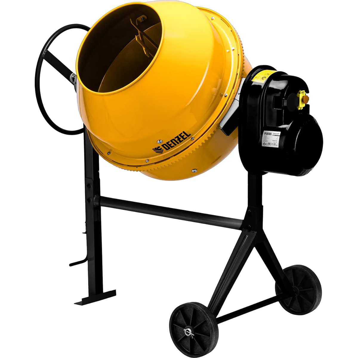 Бетоносмеситель Denzel B-160 (Цвет: Yellow)