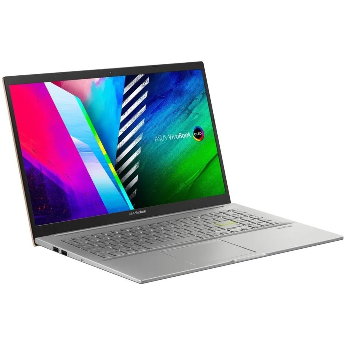 Ноутбук Asus VivoBook 15 OLED K513EA-L11994W Core i5 1135G7 8Gb SSD512Gb Intel Iris Xe graphics 15.6 OLED FHD (1920x1080) Windows 11 Home silver WiFi BT Cam