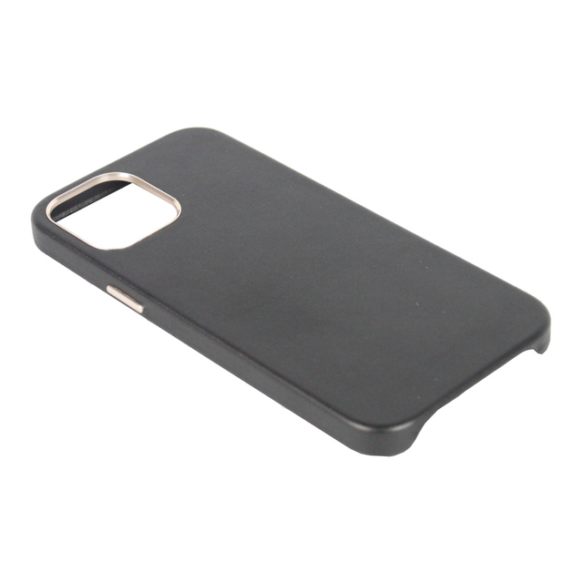 Чехол-накладка Comma Royal Leather case для смартфона iPhone 12 Pro Max, черный