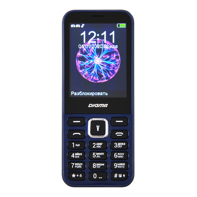 Мобильный телефон Digma Linx C281 (Цвет: Blue)