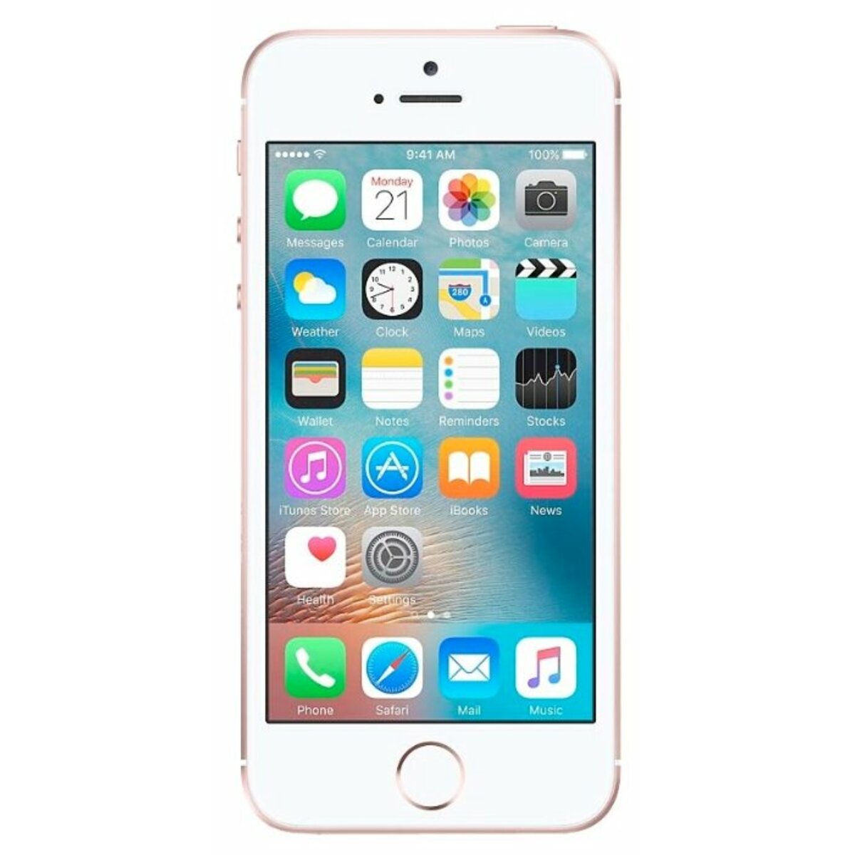 Смартфон Apple iPhone SE 16Gb MLXN2RU/A (NFC) (Цвет: Rose Gold)