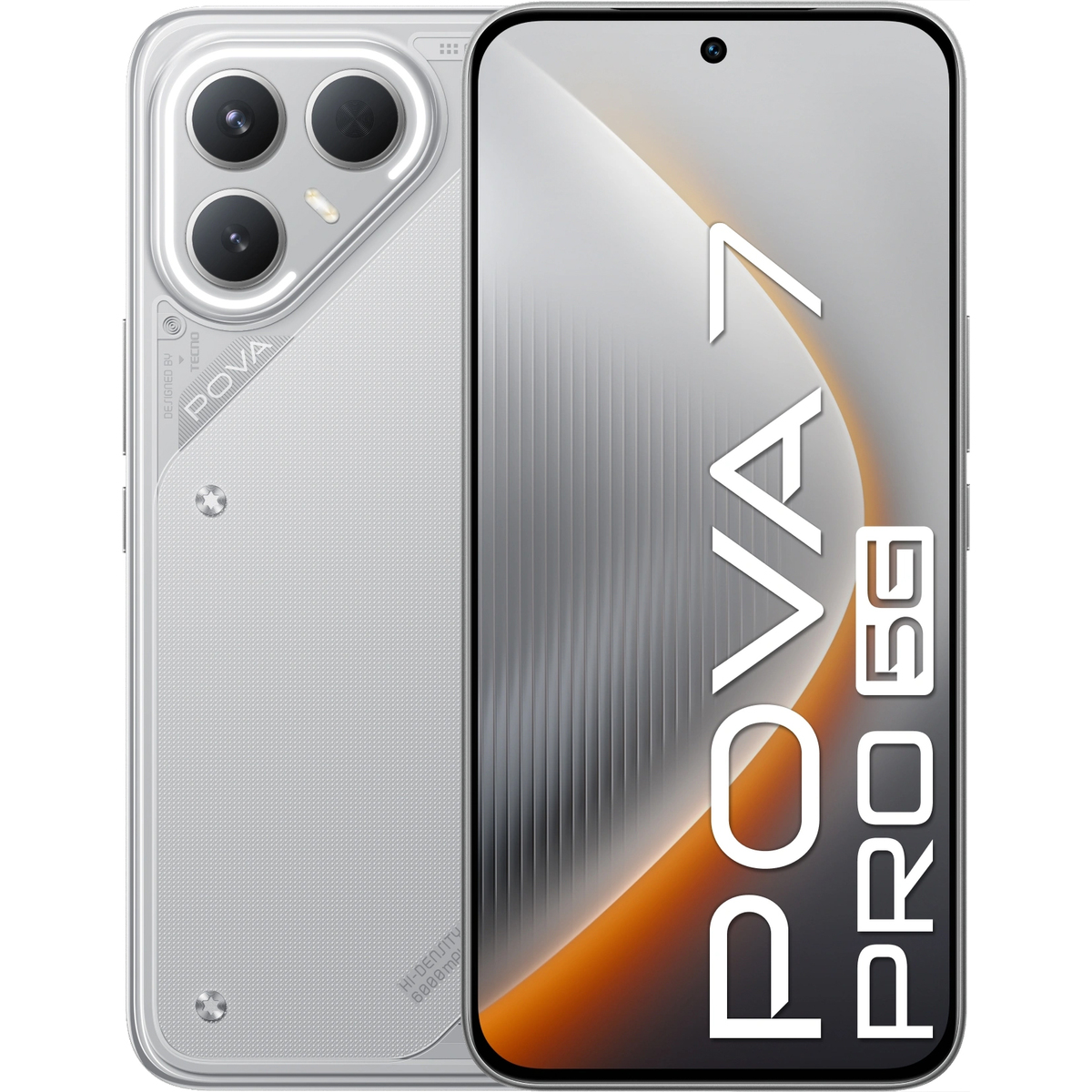 Смартфон Tecno Pova 7 Pro 5G 8/256Gb (Цвет: Dynamic Gray)