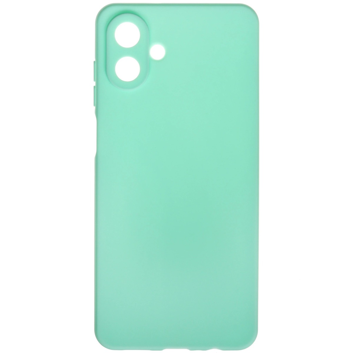 Чехол-накладка Borasco Silicone Сase для смартфона Samsung Galaxy A07 (Цвет: Light Green)