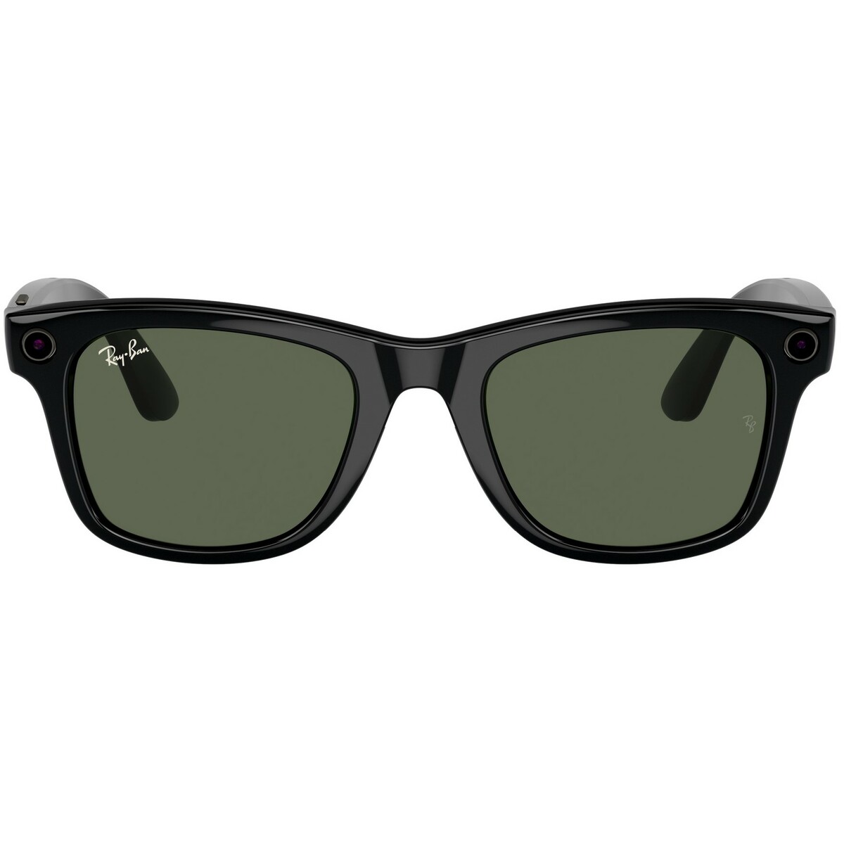 Умные очки Ray-Ban Meta Wayfarer RW4008 (Цвет: Shiny Black/G15 Green) 