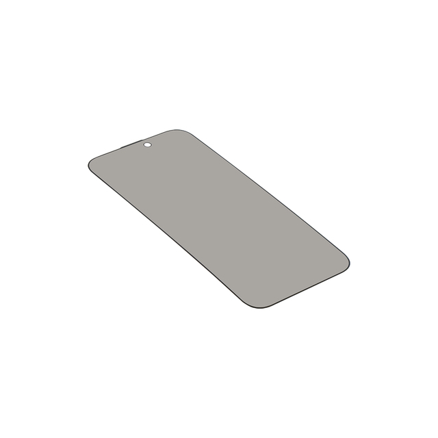 Cтекло защитное BERTIX для Iphone 13 /  13 PRO /  14 /  16e, антишпион