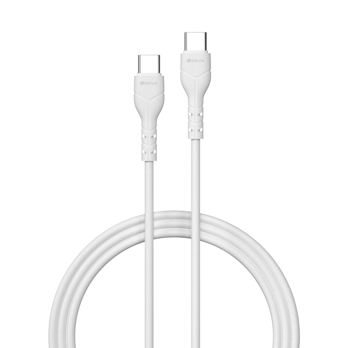 Кабель Devia Kintone Cable Set Type-C to Type-C (Цвет: White)
