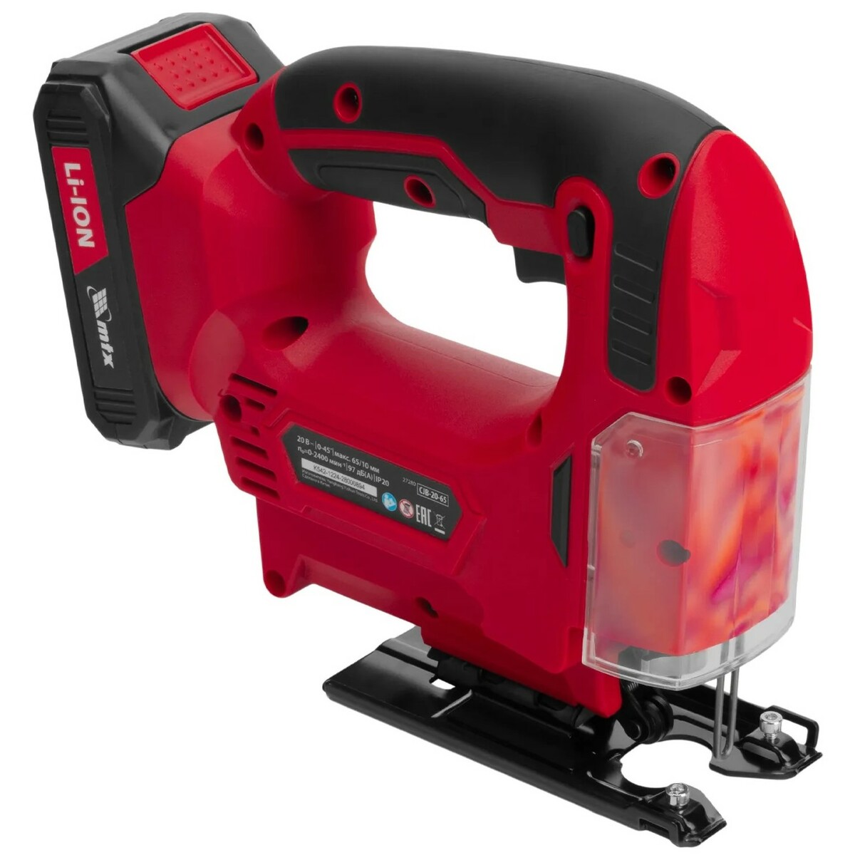 Лобзик MTX CJB-20-65 (Цвет: Red)
