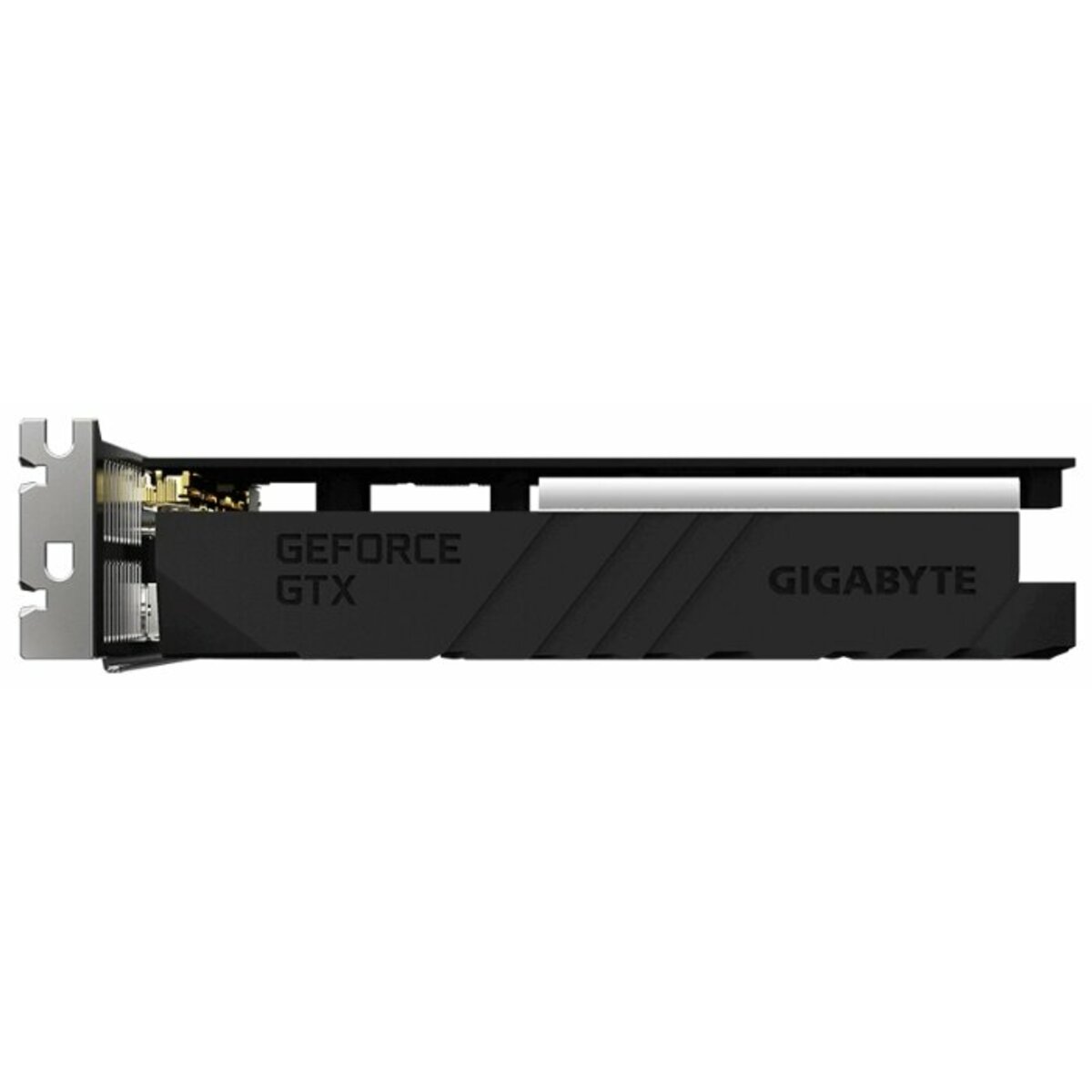 Видеокарта GIGABYTE GeForce GTX 1650 1620MHz PCI-E 3.0 4096MB 12000MHz 128 bit DVI 2xHDMI DisplayPort HDCP Low Profile OC