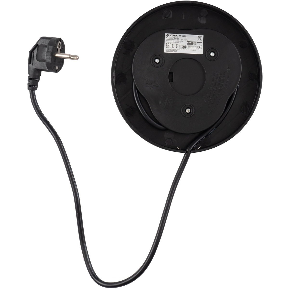 Чайник Vitek VT-1179 (Цвет: Black/Silver)