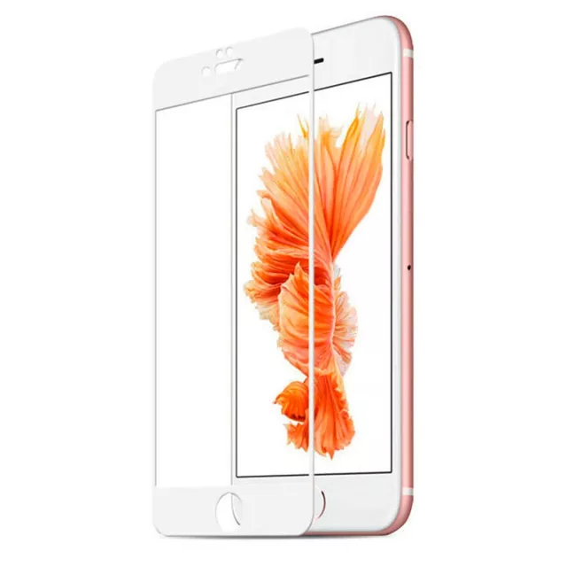Защитная стеклопленка 10D Slim для смартфона iPhone 6S, белый