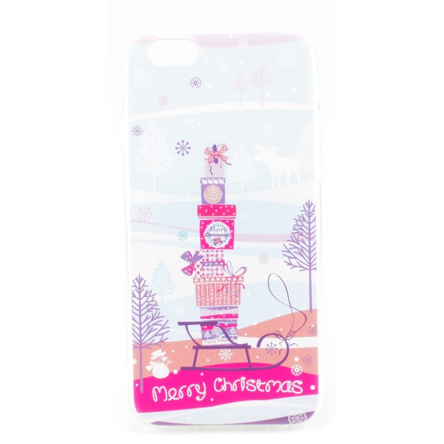 Чехол-накладка Devia Christmas Series soft case gift для смартфона iPhone 6 / 6s (Цвет: Clear)