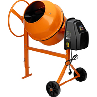 Бетоносмеситель Сибртех БСН-130П (Цвет: Orange)