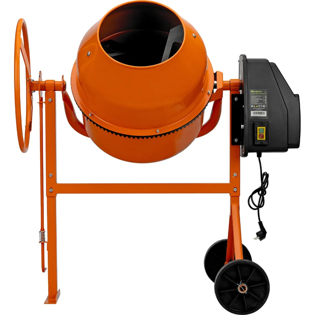 Бетоносмеситель Сибртех БСН-130П (Цвет: Orange)