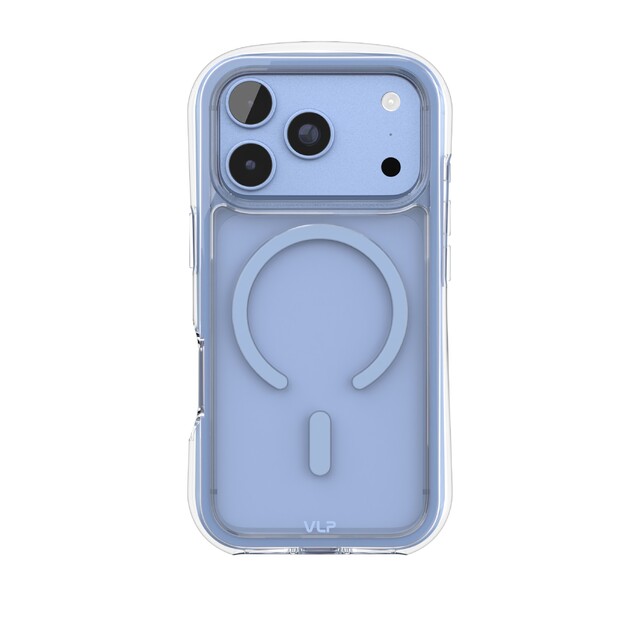 Чехол-накладка VLP Bubble Case with MagSafe для Apple iPhone 18 Pro, голубой Чехол-накладка VLP Bubble Case with MagSafe для Apple iPhone 18 Pro, голубой