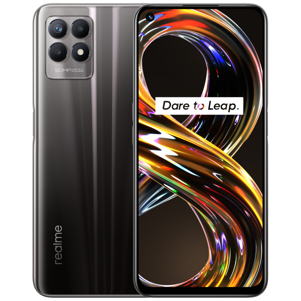 Смартфон realme 8i 4 / 128Gb (NFC) (Цвет: Space Black)