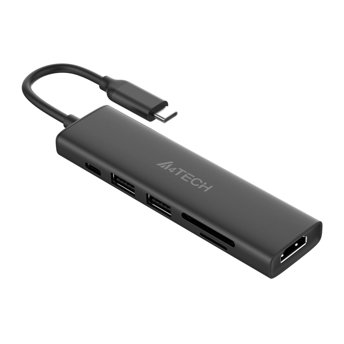 Разветвитель USB-C A4Tech DST-60C (Цвет: Gray)