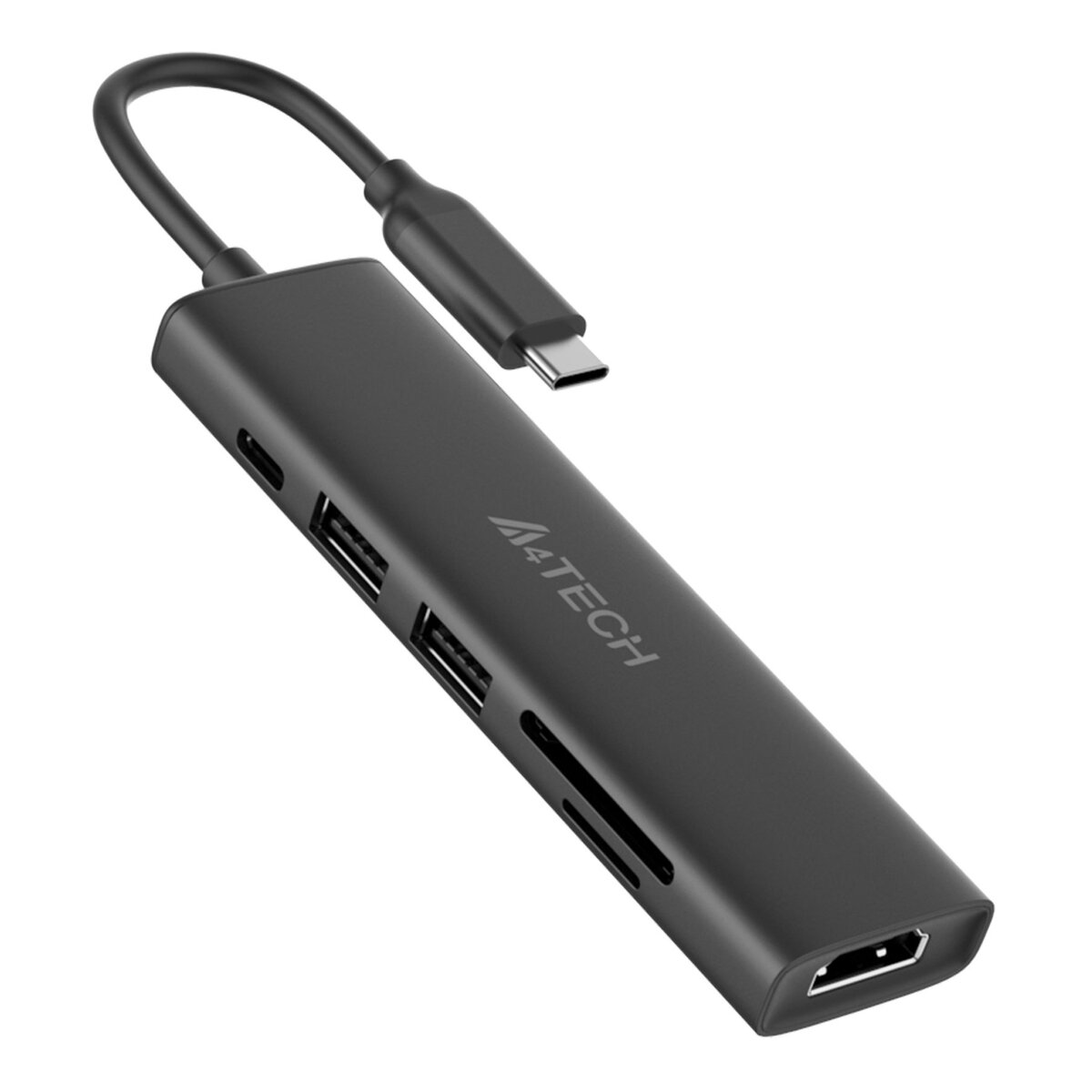 Разветвитель USB-C A4Tech DST-60C (Цвет: Gray)