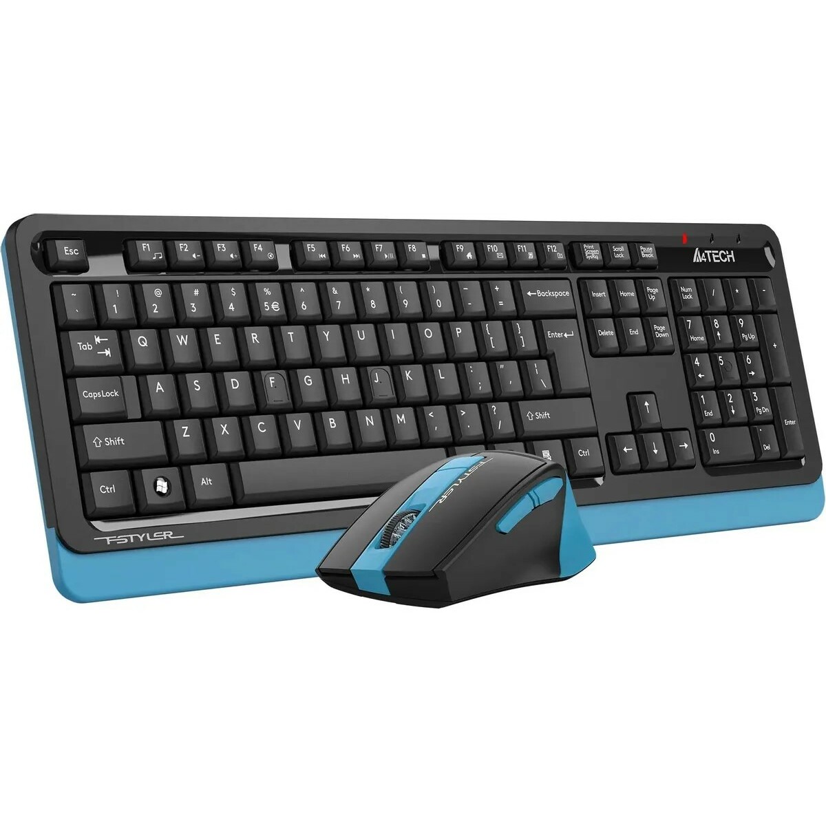 Клавиатура + мышь A4Tech Fstyler FG1035 (Цвет: Black / Blue)