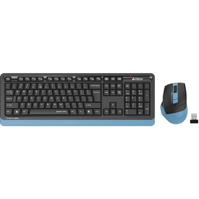 Клавиатура + мышь A4Tech Fstyler FGS1035Q (Цвет: Black / Blue)