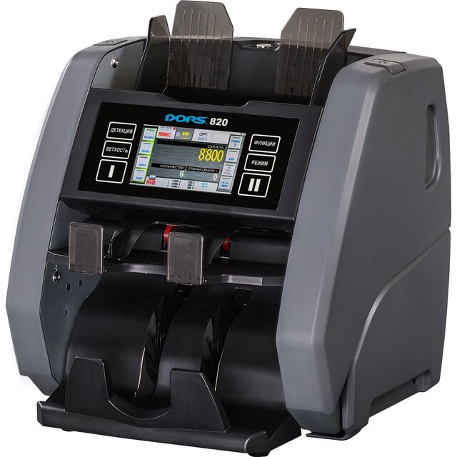 Счетчик банкнот Dors 820M1 RUS2 FRZ-050968, черный