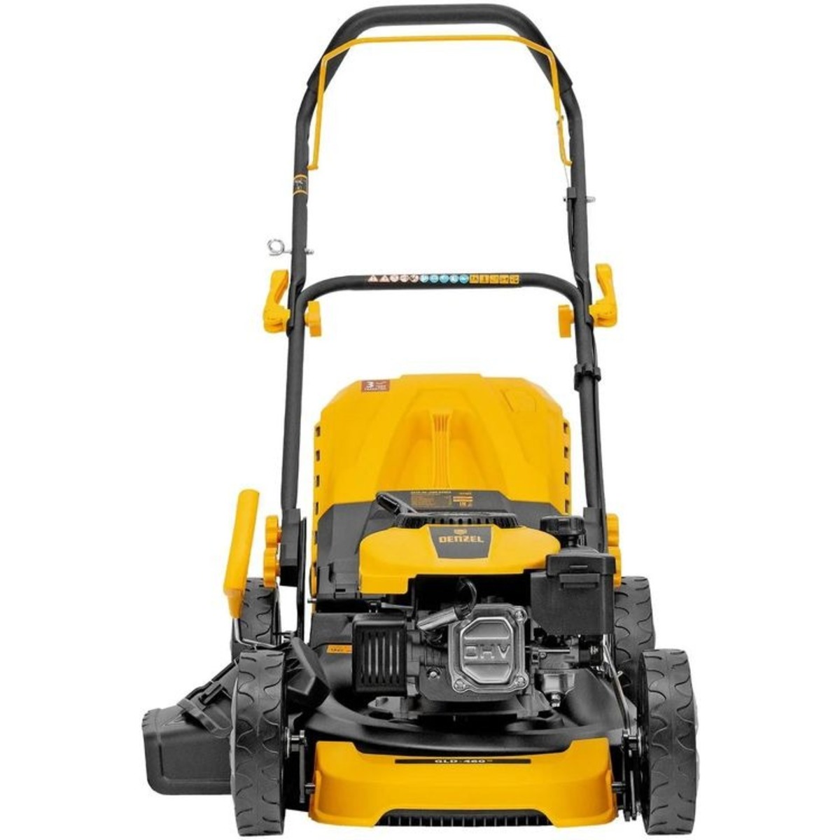 Газонокосилка роторная Denzel GLD-460-K (Цвет: Yellow)