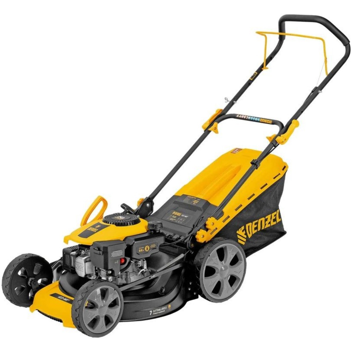 Газонокосилка роторная Denzel GLD-460-K (Цвет: Yellow)