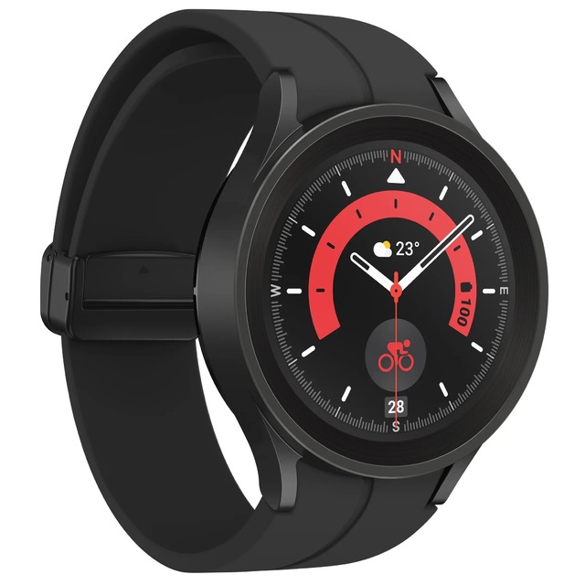 Умные часы Samsung Galaxy Watch5 Pro 45mm (Цвет: Black Titanium)