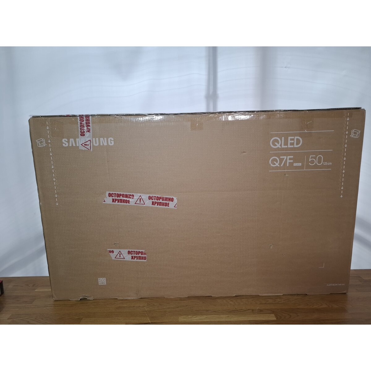 Телевизор Samsung 50" QE50Q7FAAUXRU, черный