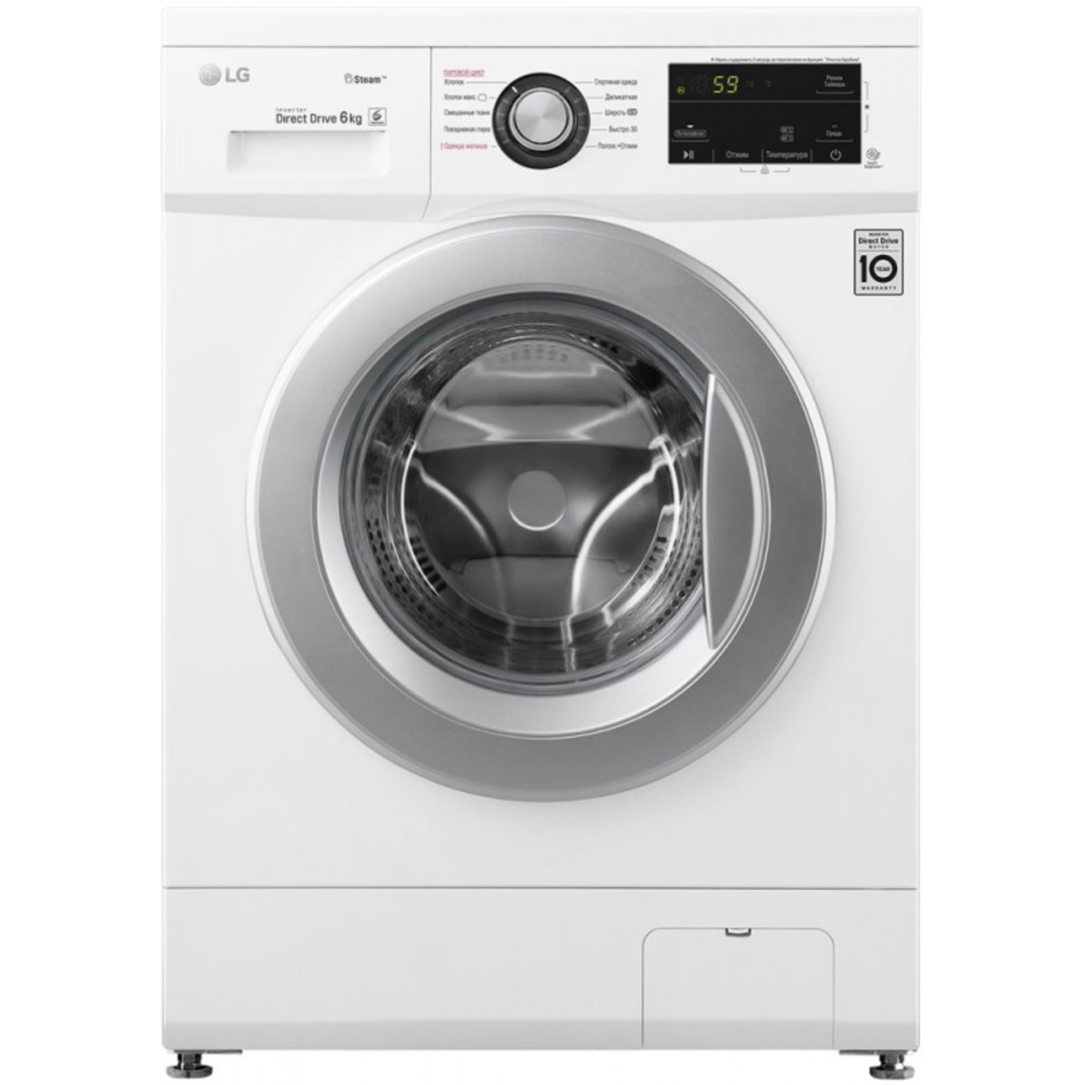 Стиральная машина LG F2J3NS1W (Цвет: White)