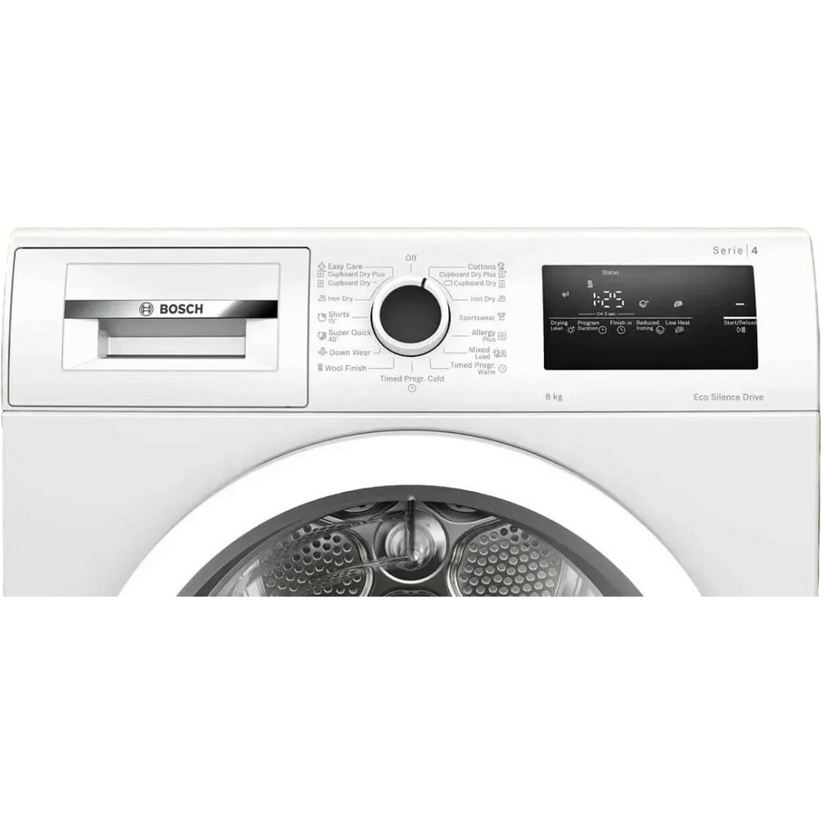 Сушильная машина Bosch WTN86201ME, белый