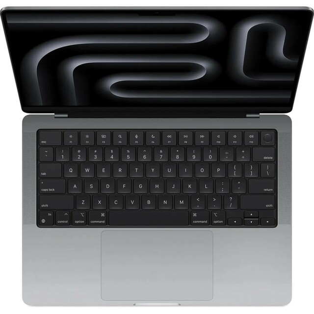 Ноутбук Apple MacBook Pro 14 (M3 / 8Gb / 512Gb / GPU 10-core / Space Gray / Русская Гравировка) (MTL73)