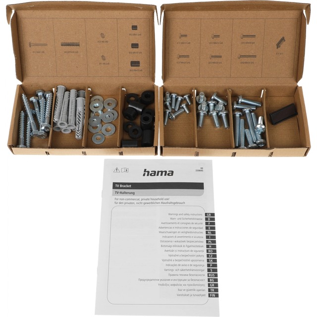 Кронштейн для телевизора Hama 00220843, черный Кронштейн для телевизора Hama 00220843, черный