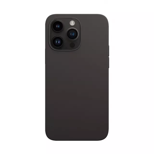 Чехол-накладка VLP Silicone Case with MagSafe для смартфона Apple iPhone 14 Pro, черный
