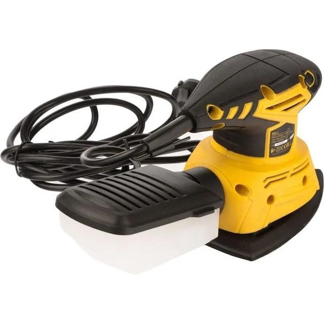 Плоскошлифовальная вибрационная машина Denzel VDS-2 (Цвет: Yellow)