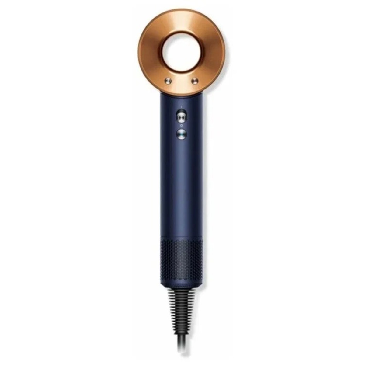 Фен Dyson Supersonic HD08 с кейсом для хранения без расчесок (Цвет: Prussian Blue / Copper)