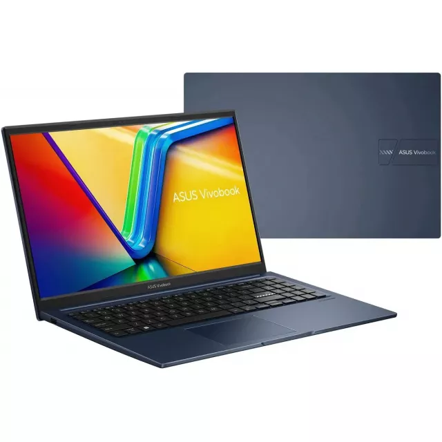 Ноутбук Asus Vivobook 15 X1504ZA-BQ1143 Core i3 1215U 8Gb SSD512Gb Intel UHD Graphics 15.6 IPS FHD (1920x1080) noOS blue WiFi BT Cam (90NB1021-M01NX0)