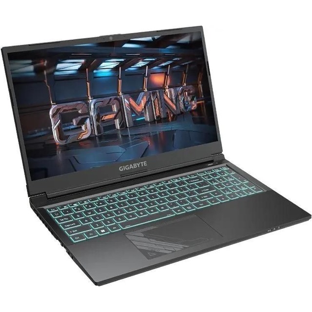 Ноутбук Gigabyte G5 Core i5 13500H 16Gb SSD512Gb NVIDIA GeForce RTX4050 6Gb 15.6 IPS FHD (1920x1080) Windows 11 Home black WiFi BT Cam (MF5-52KZ353SH)
