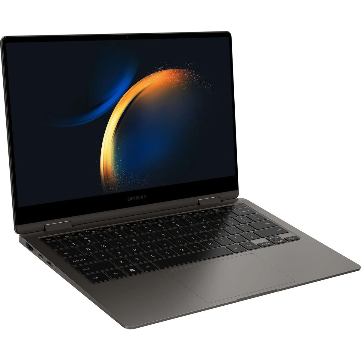 Ноутбук Samsung Galaxy book 3 360 NP730 Core i7 1355U 16Gb SSD512Gb Intel Iris Xe graphics 13.3 AMOLED Touch FHD (1920x1080) Windows 11 Home graphite WiFi BT Cam (NP730QFG-KA4IT)