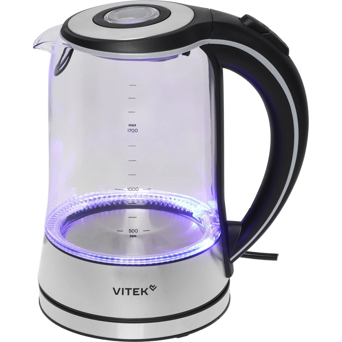 Чайник Vitek VT-WK1009 (Цвет: Silver/Black)