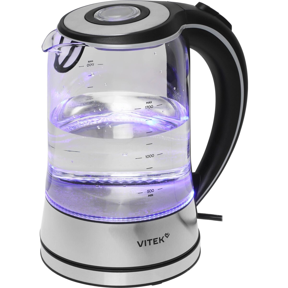 Чайник Vitek VT-WK1009 (Цвет: Silver/Black)