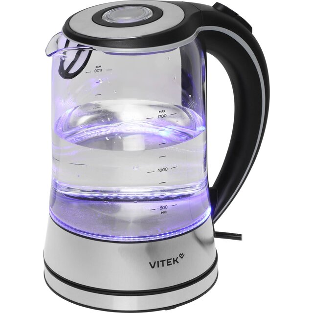 Чайник Vitek VT-WK1009 (Цвет: Silver / Black) Чайник Vitek VT-WK1009 (Цвет: Silver / Black)
