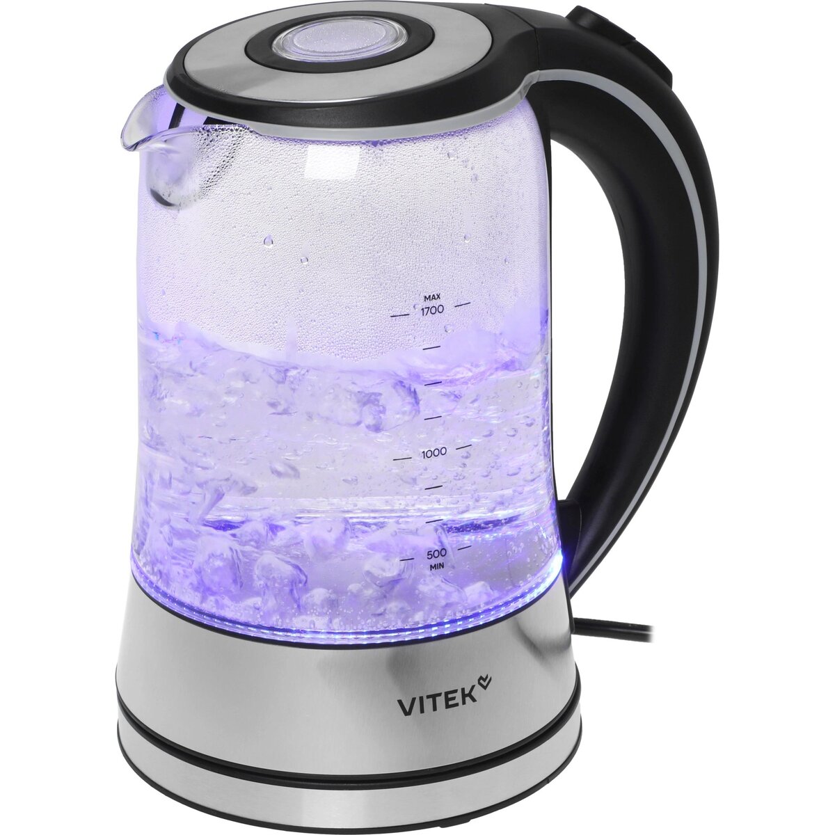 Чайник Vitek VT-WK1009 (Цвет: Silver/Black)