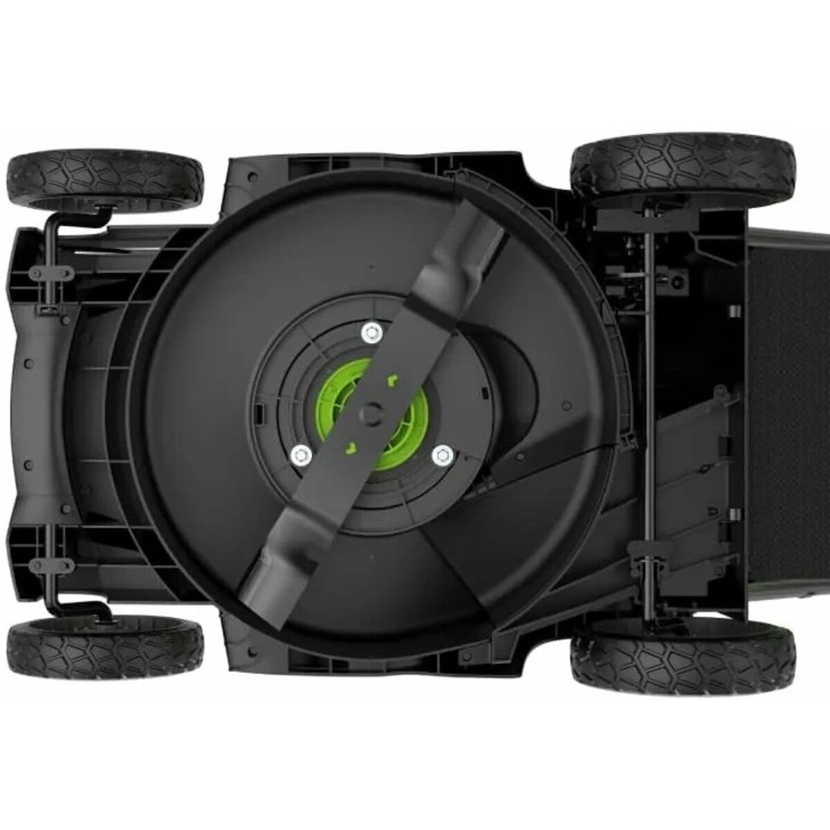 Газонокосилка роторная Greenworks GD40LM411 (Цвет: Green)