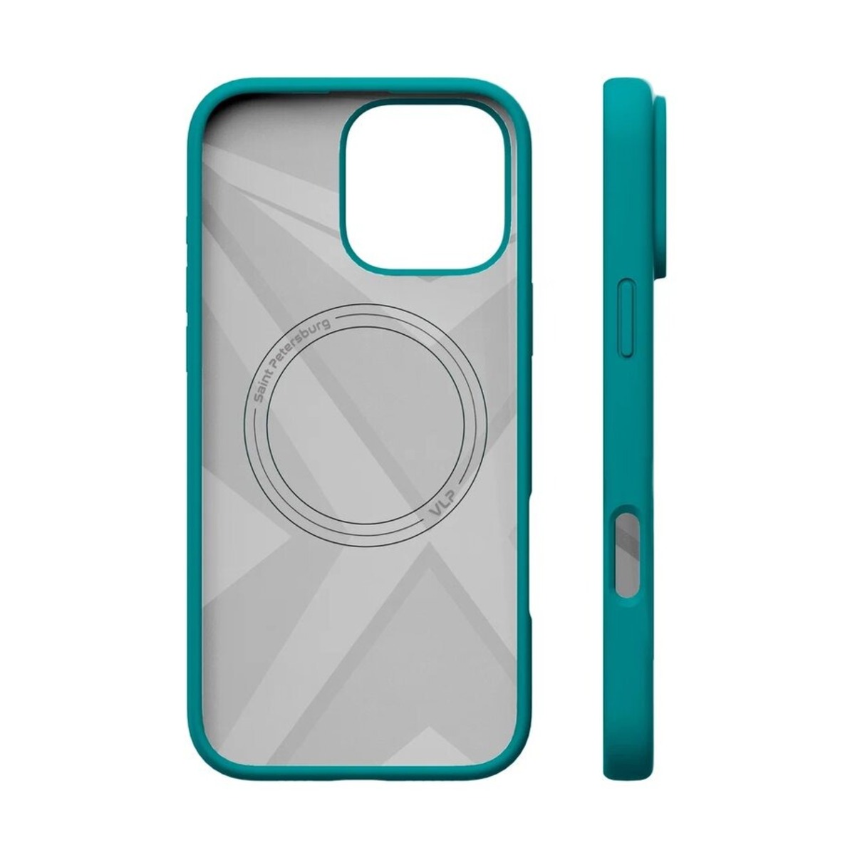 Чехол-накладка VLP Aster Case with MagSafe для смартфона Apple iPhone 16 Pro (Цвет: Green)