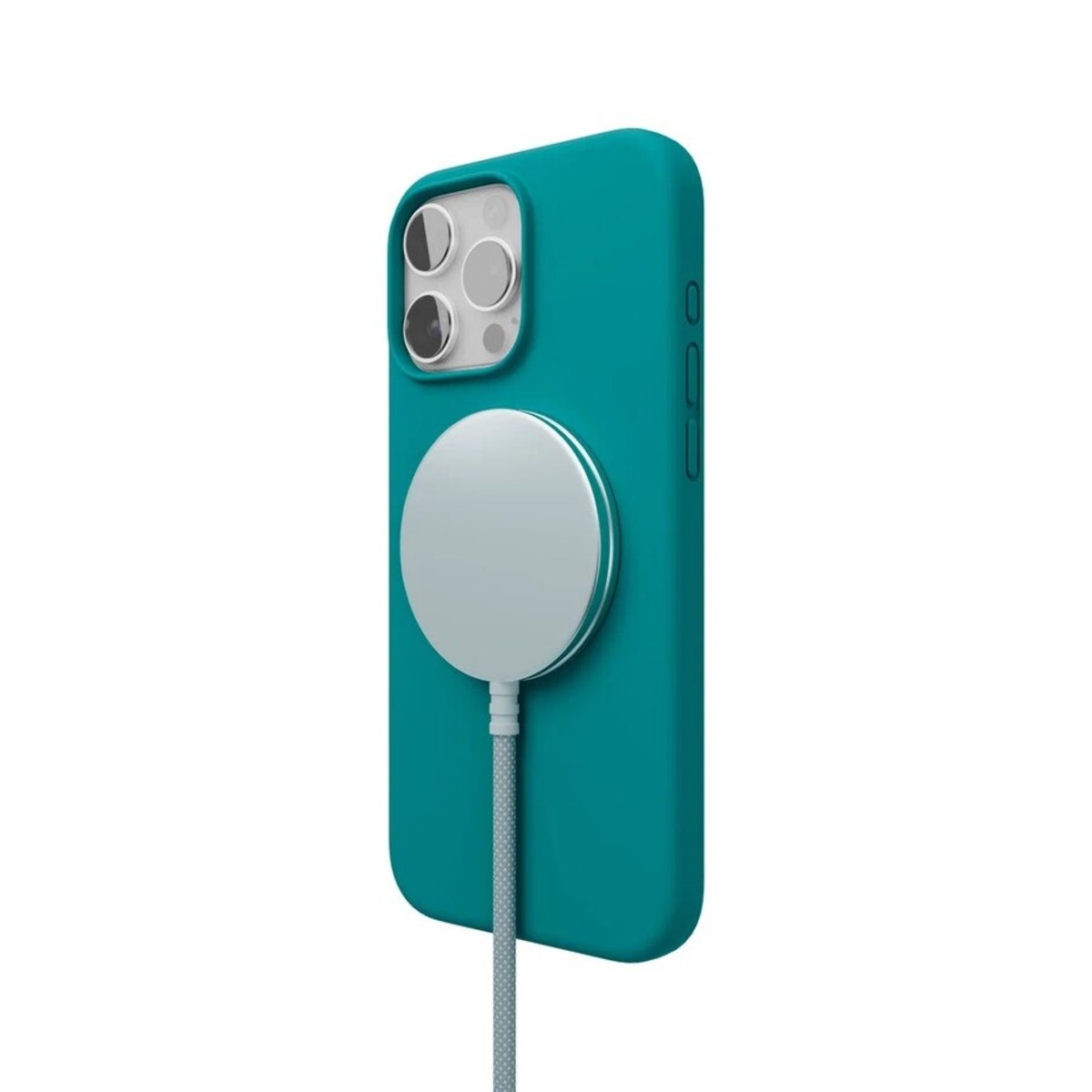 Чехол-накладка VLP Aster Case with MagSafe для смартфона Apple iPhone 16 Pro (Цвет: Green)