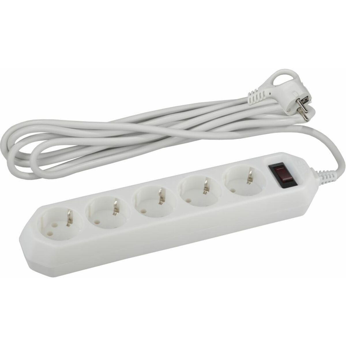 Сетевой фильтр Эра USF-5es-1.5m-W 1.5м (5 розеток) (Цвет: White)
