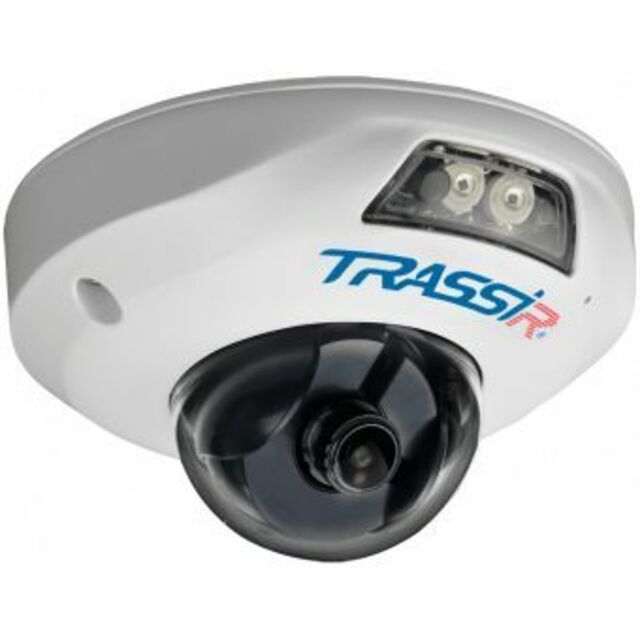 Видеокамера IP Trassir TR-D4121IR1 (2.8 мм) (Цвет: White) 