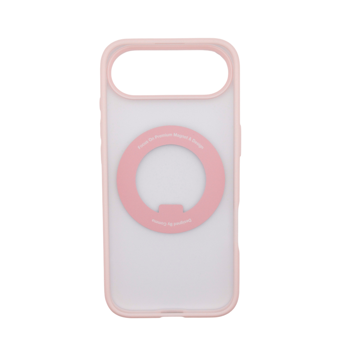 Чехол-накладка Comma Joy Elegant Magnetic 360 Rotating Stand Case для iPhone 17 Air (Цвет: Pink Gold)
